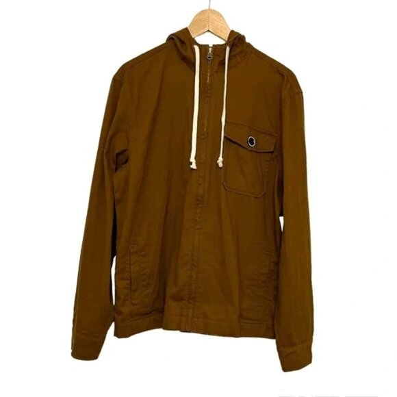 Lightweight Brown Jacket Old Navy Men's Sz M NWT - Picture 1 of 9